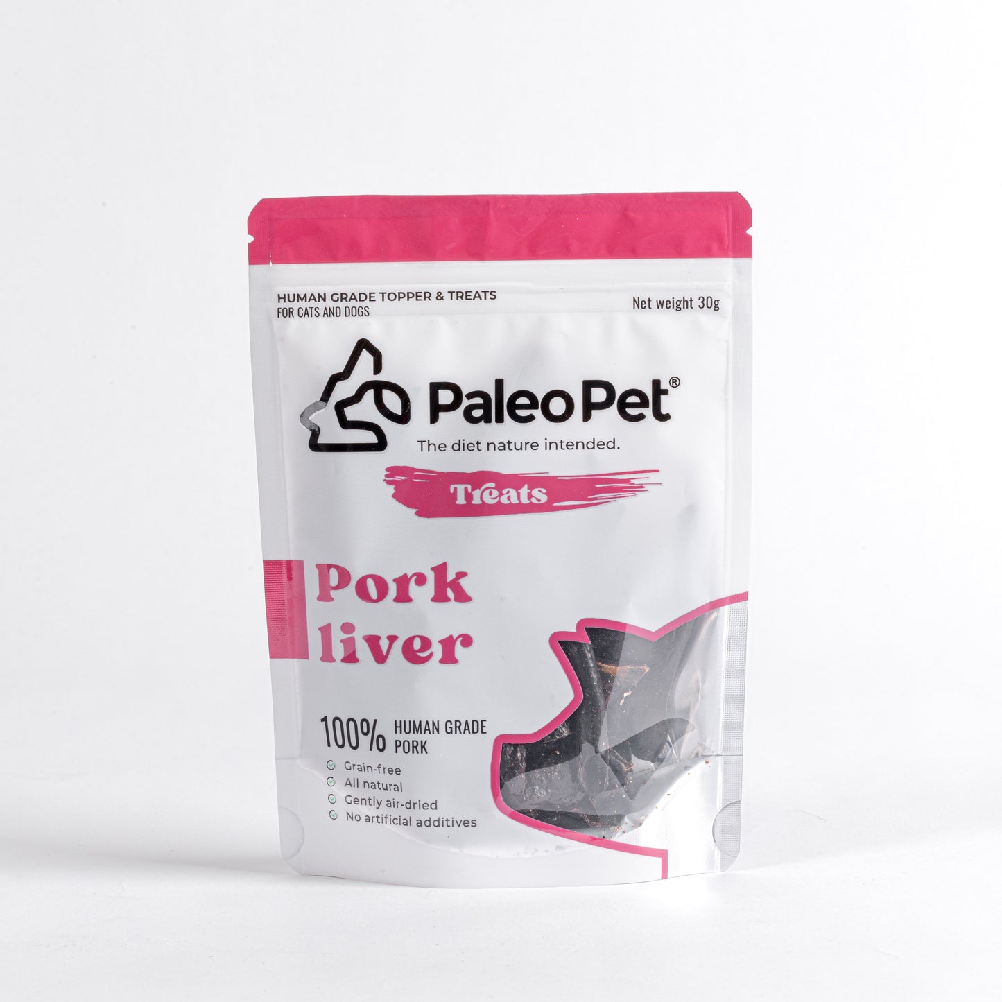 paleo pet pork liver treats