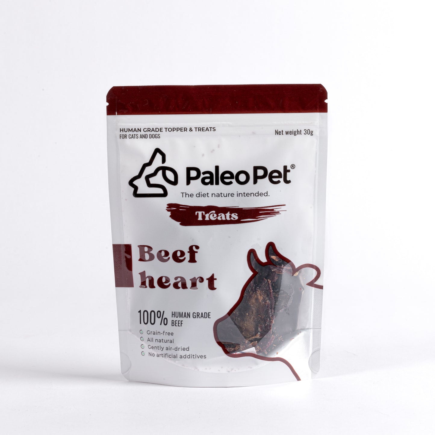 paleo pet beef heart treats