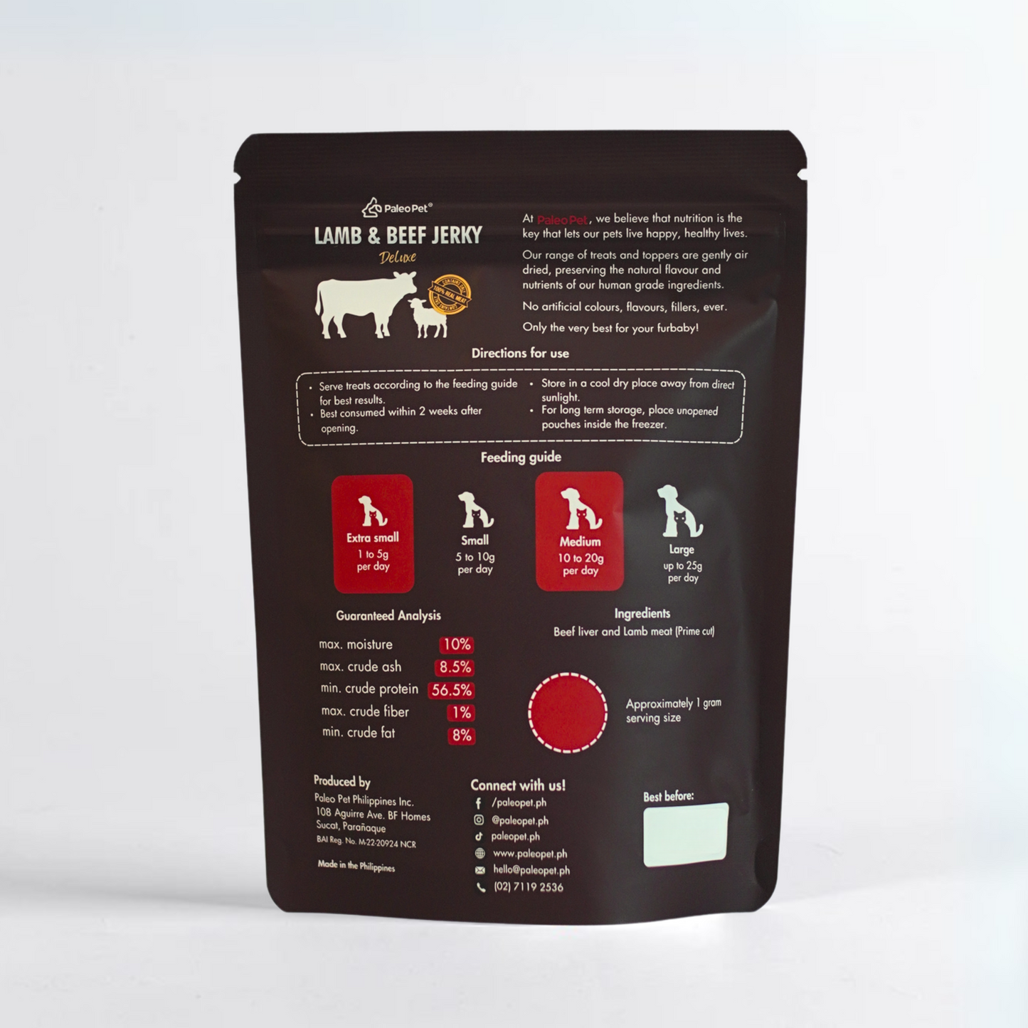Lamb & Beef Jerky Treat