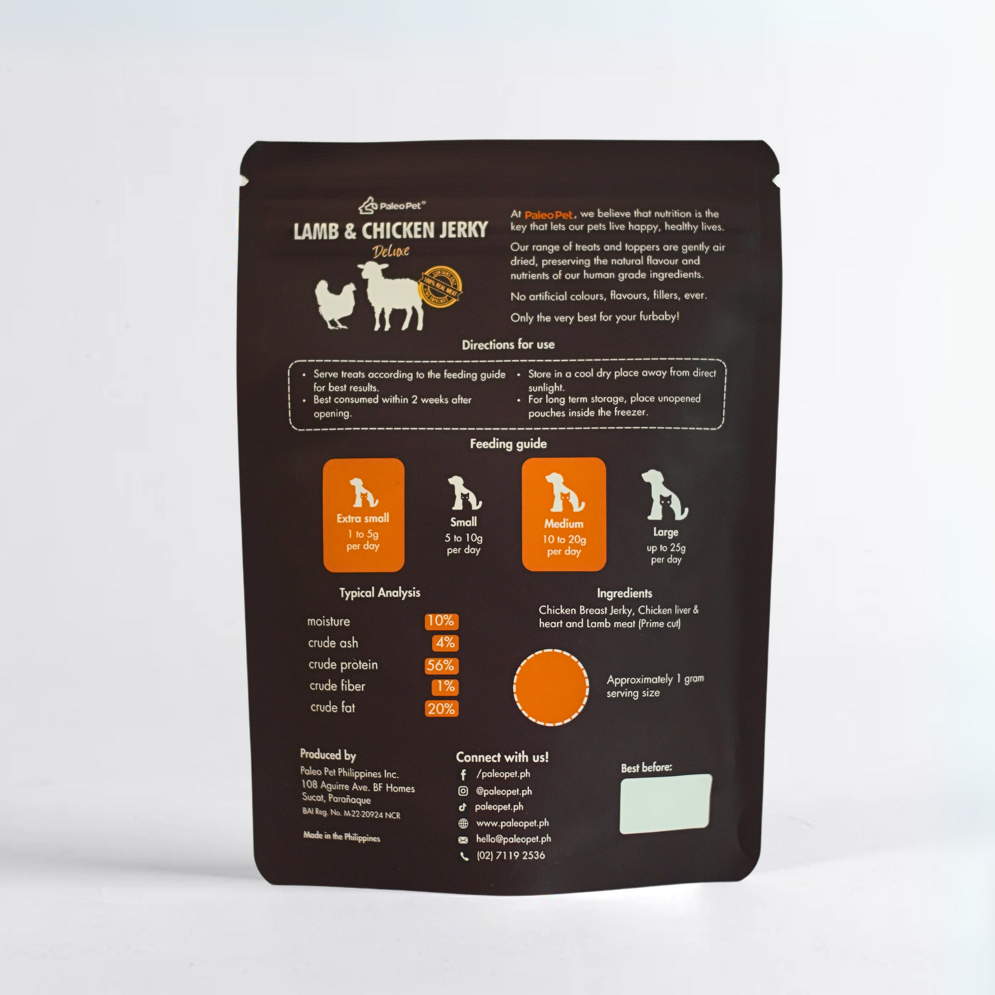 Lamb & Chicken Jerky Treat