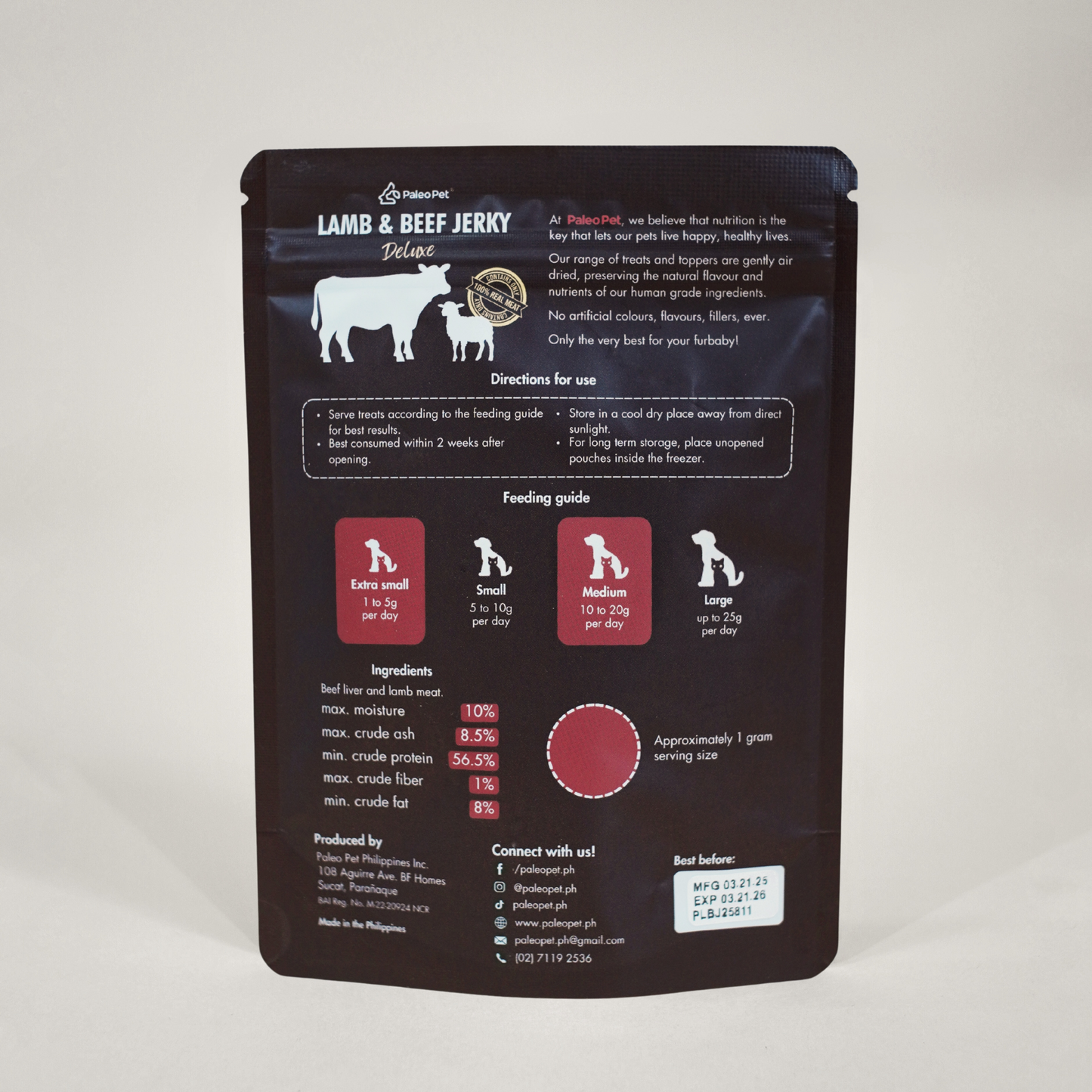 Lamb & Beef Jerky Treat