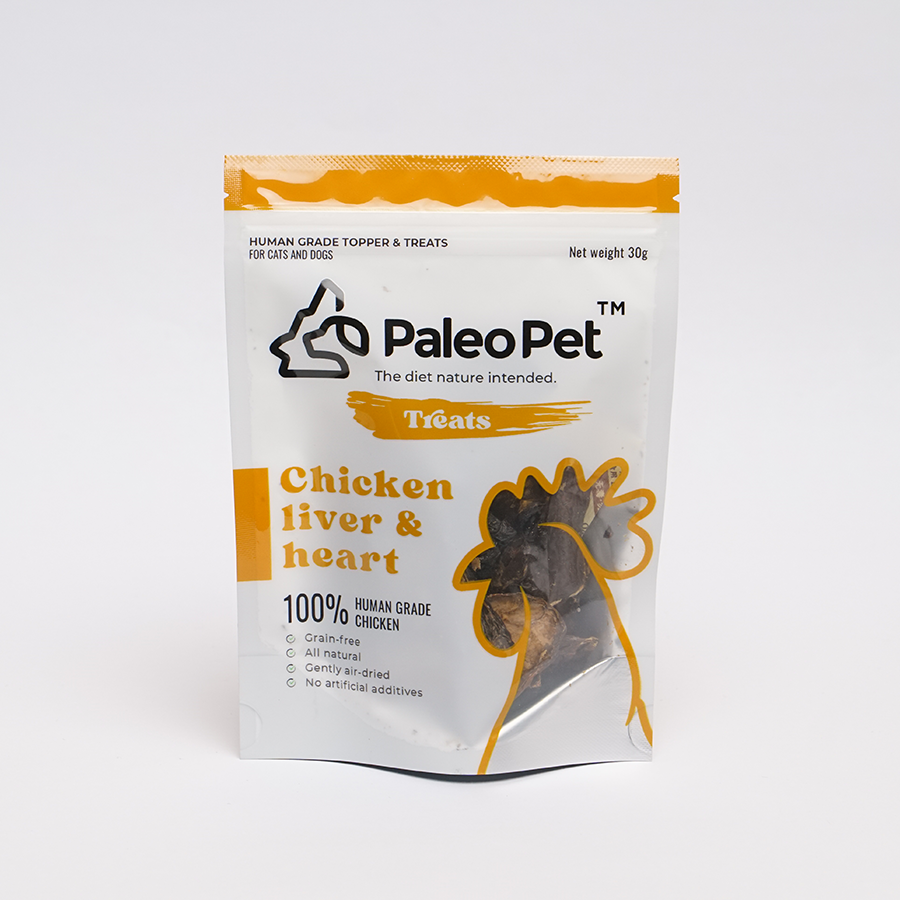 paleo pet chicken liver and heart