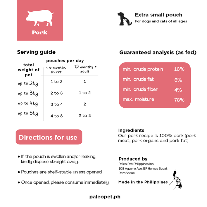 Pork Meat Pouches