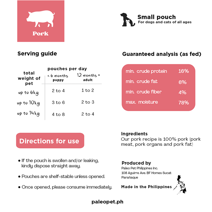 Pork Meat Pouches