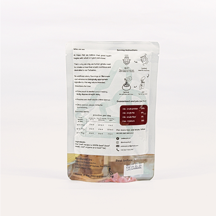 Beef Meat Pouches