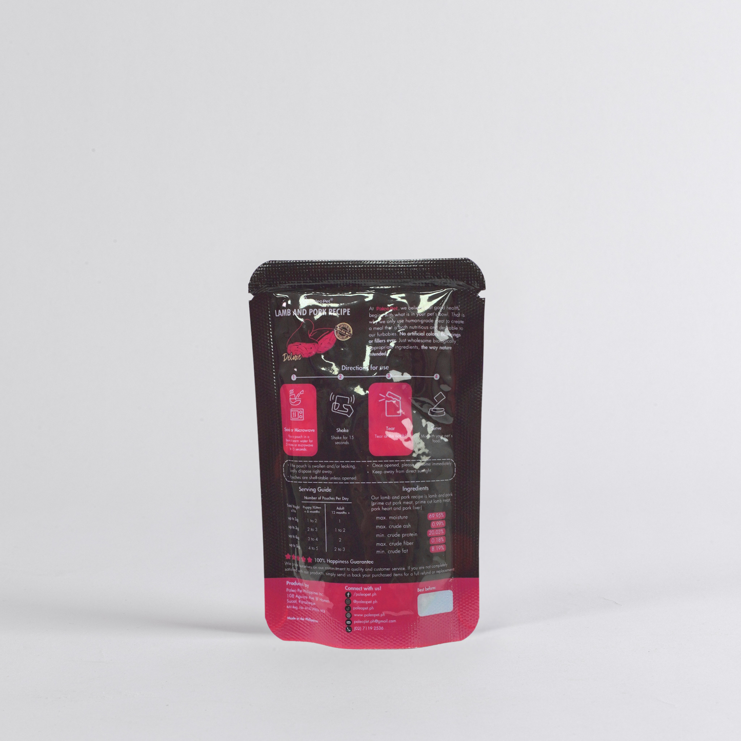 Lamb & Pork Meat Pouch