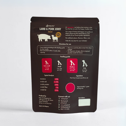 Lamb & Pork Jerky Treat