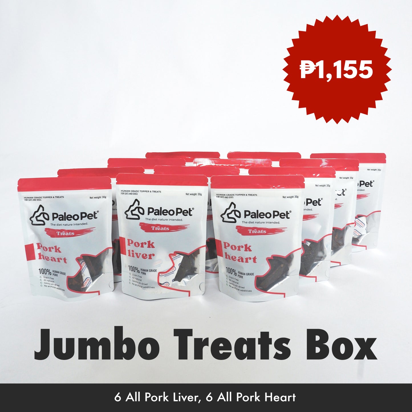 All Pork Jumbo Treats Box