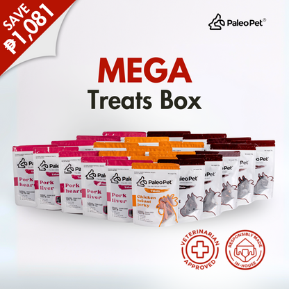 paleo pet Mega Treats Box image