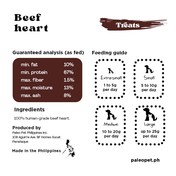 Beef Heart Treats